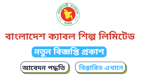 Bangladesh Cable Shilpa Limited Job Circular 2024